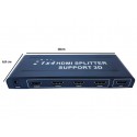Splitter/Divisor HDMI - 1 entrada e 4 saidas Full HD 1080P
