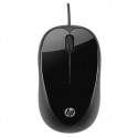 Mouse Optico USB com Fio HP X1000- 1600dpi