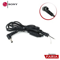 Rabicho para fonte de Notebook - SONY/LG (agulha)