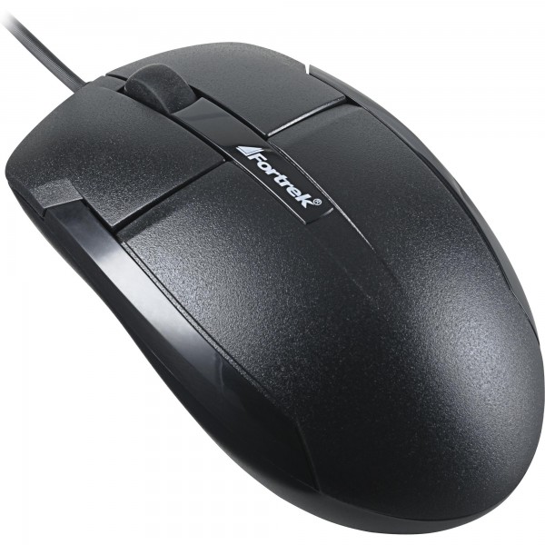 Mouse Optico com Fio USB FORTREK OM101 - 1000DPI