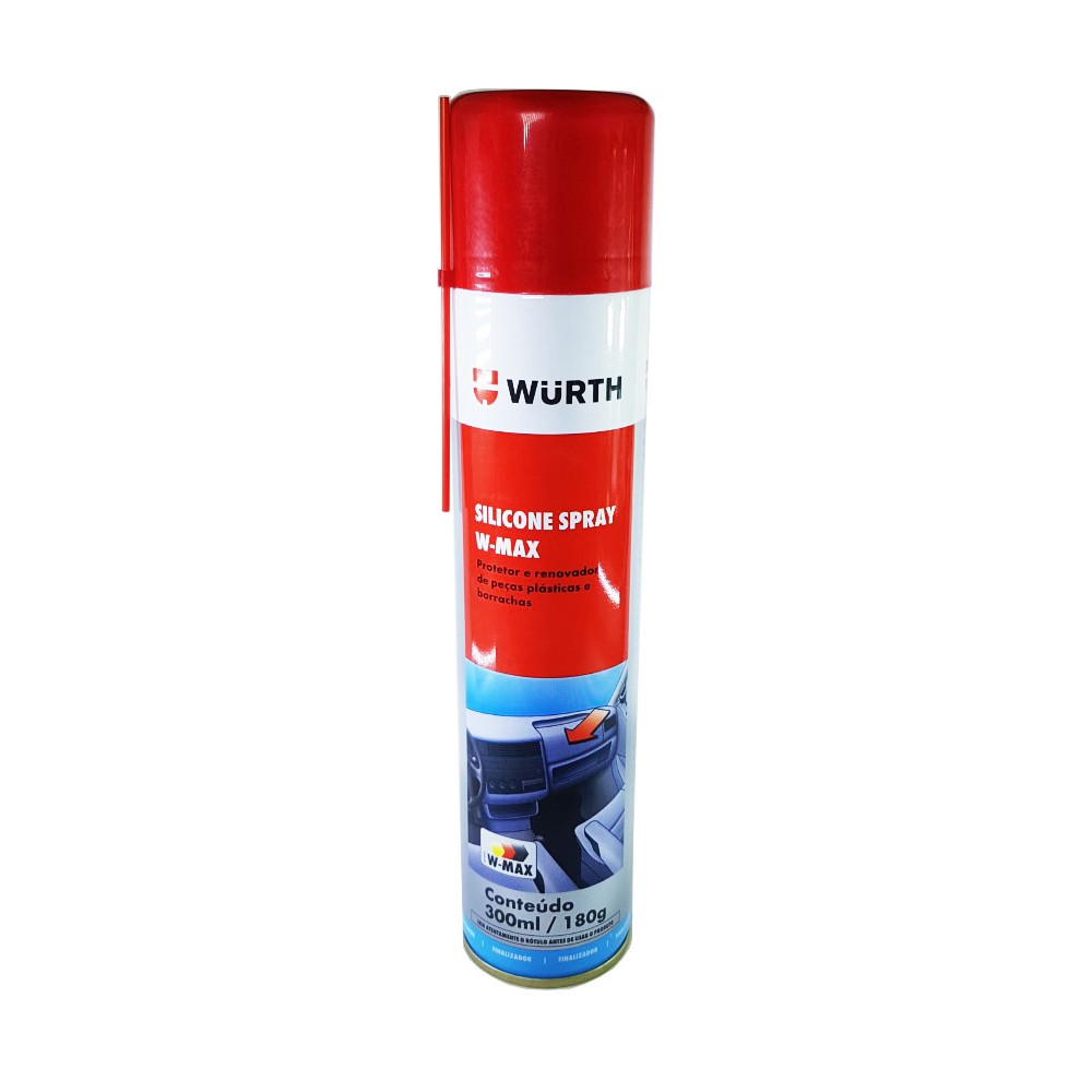 Silicone Alta Performance Spray W-max De 300ml - Wurth - Silicone  Automotivo - Magazine Luiza