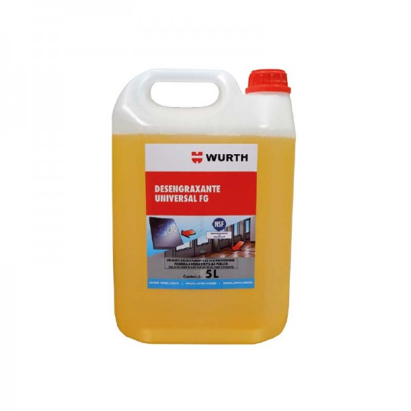 DESENGRAXANTE UNIVERSAL ECO-W - WURTH - 5 Litros