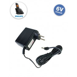 Fonte Chaveada 6VDC 500mah - Telefone Philips/Motorola (pino 90º)