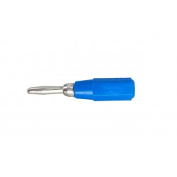 Pino/Plug Banana Mini - FUSIBRAS 2mm - Azul