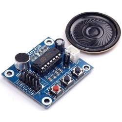 Modulo Gravador De Voz E Player Isd1820 C/ falante- Arduino