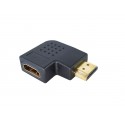 Adaptador HDMI 90º graus Lateral - 1.4/2.0