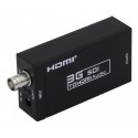 Conversor Adaptador Sd-SDI, Hd-SDI E 3g-SDI Para HDMI 1.4