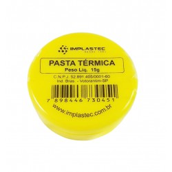 Pasta Térmica - Pote com 15g - Implastec