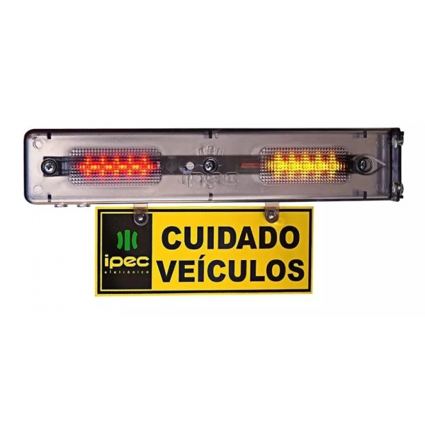 Sinaleira Audiovisual para garagens - Ipec - 127v/220v