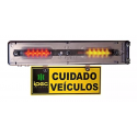 Sinaleira Audiovisual para garagens - Ipec - 127v/220v