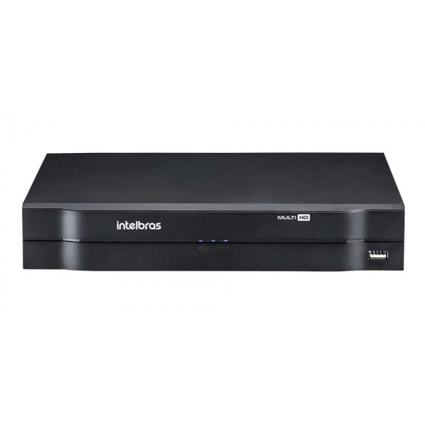 DVR/GRAVADOR DE 8 CÂMERAS TRÍBRIDO INTELBRAS HDCVI1008