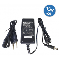 Fonte Chaveada de mesa - 15VDC 2 Ampere