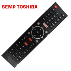 Controle Remoto TV LCD/LED Semp Toshiba C/Netflix, Youtube e GloboPlay - Confira os modelos!