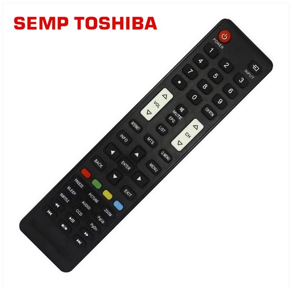 CONTROLE REMOTO TV LCD/LED Semp Toshiba - CT-6780