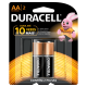 Pilha AA Alcalina Duracell (c/2un.)