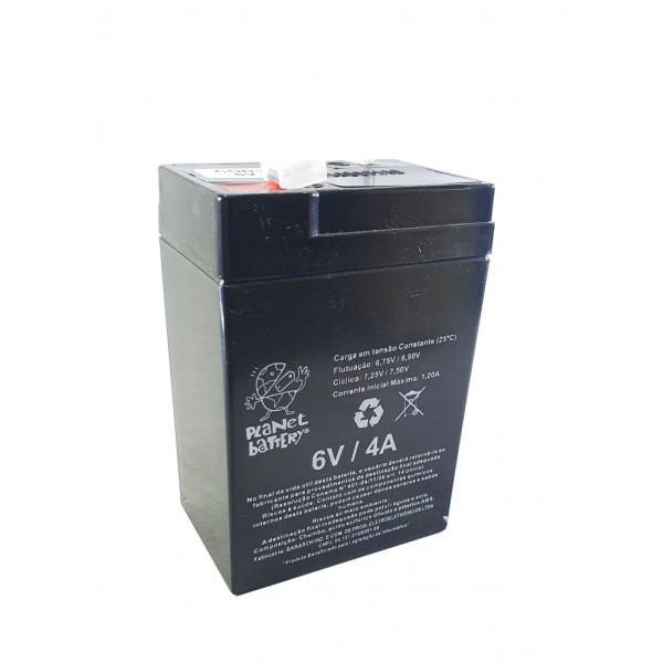 Bateria SELADA 6V 4,5A UNIPOWER