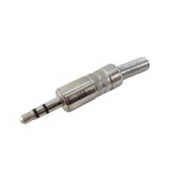 Plug P2 stereo metal com mola