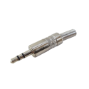 Plug P2 stereo metal com mola