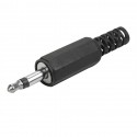 Plug P2 mono com rabicho - plástico