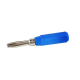 Pino/Plug Banana FUSIBRAS 4mm - Azul