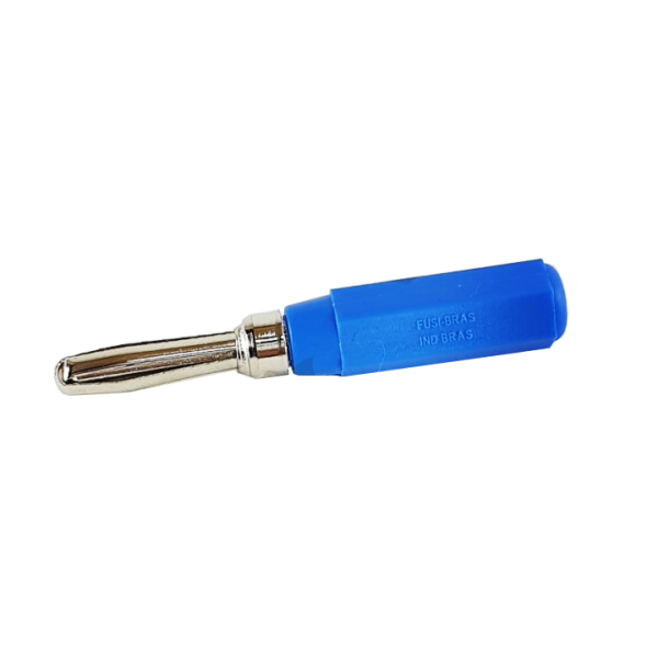 Pino/Plug Banana FUSIBRAS 4mm - Azul