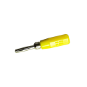 Pino/Plug Banana Mini - FUSIBRAS 2mm - Amarelo
