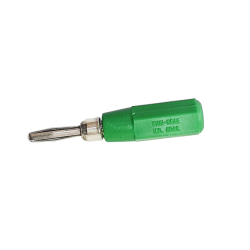 Pino/Plug Banana Mini - FUSIBRAS 2mm - Verde