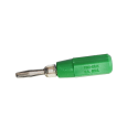 Pino/Plug Banana Mini - FUSIBRAS 2mm - Verde