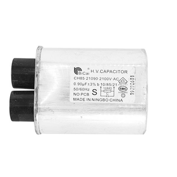 Capacitor de alta tensão para Microondas - 0.90uf 2100VAC