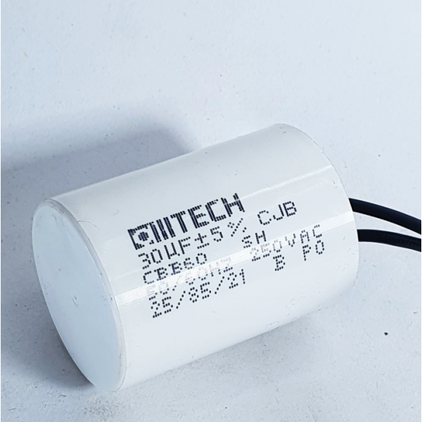 Capacitor de partida 30uf x 250volts