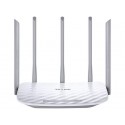 Roteador Wi-Fi TP-LINK 5 antenas AC1350 C60 Archer DualBand - 2.4GHz (450mbps) e 5GHz (867mbps)