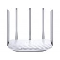 Roteador Wi-Fi TP-LINK 5 antenas AC1350 C60 Archer DualBand - 2.4GHz (450mbps) e 5GHz (867mbps)