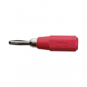 Pino/Plug Banana Mini - FUSIBRAS 2mm - Vermelho