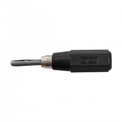 Pino/Plug Banana Mini - FUSIBRAS 2mm - Preto