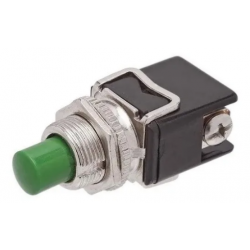 Chave Push Button 8A 125V/ 4A 250V - Verde