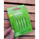 Pilha AAA Recarregavel Recyko GP 1,2v 950mah (c/4un.)