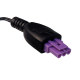 Fonte/Carregador Impressora HP 22V - 3 Pinos (ROXO)