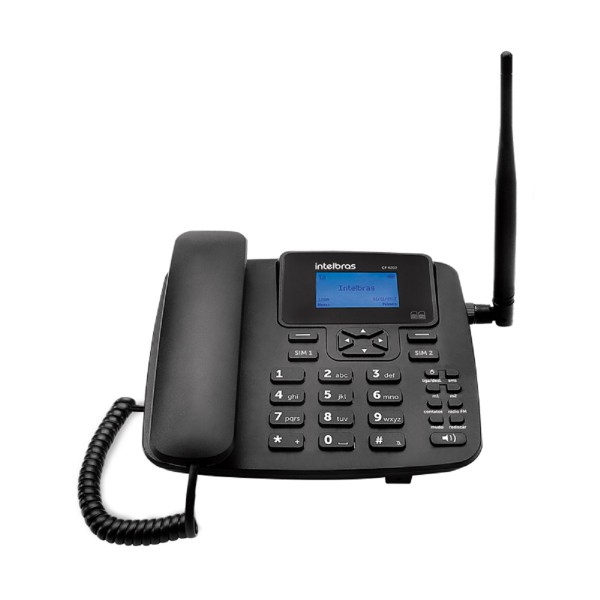 Telefone Rural Intelbras 2 Chips CF4202