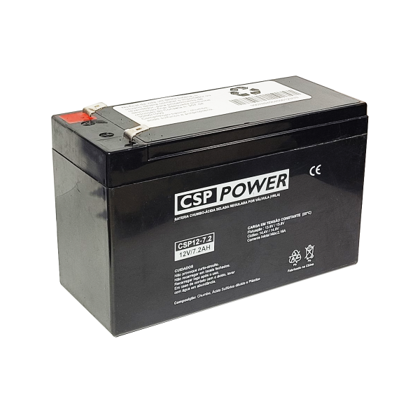 Bateria SELADA 12v 7A UNIPOWER