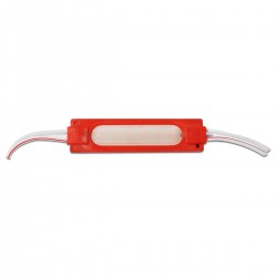 MODULO/BARRA DE LED VERMELHO 3W 12VDC