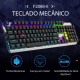 Teclado Mecânico Gamer Aula F2066-II RGB