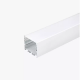 Perfil para LED Sobrepor - 3metros - Dim:15x15mm - Cor Branco