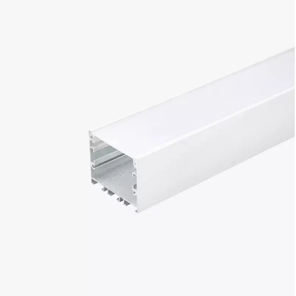 Perfil para LED Sobrepor - 3metros - Dim:15x15mm - Cor Branco