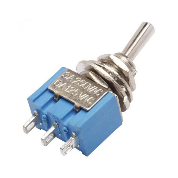 CHAVE HH ONOFFON 3 TERM 2A 250V 3A 125V 3 POSIÇÕES