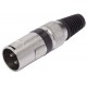 XLR Canon Macho Semi Profissional Metal