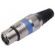 XLR Canon Femea Semi Profissional Metal