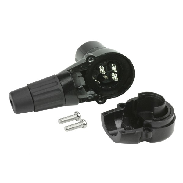 XLR Canon Femea em 90° Profissional - Série Black