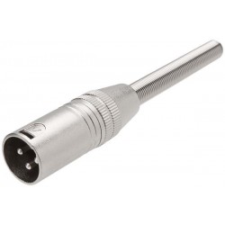 XLR Canon Macho Profissional de Mola Metal