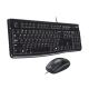 Teclado e Mouse com fio LogiTech MK120