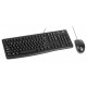 Teclado e Mouse com fio LogiTech MK120